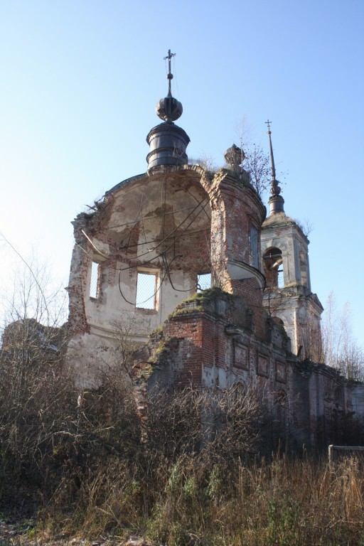 Перетерье. Церковь Покрова Пресвятой Богородицы. фасады