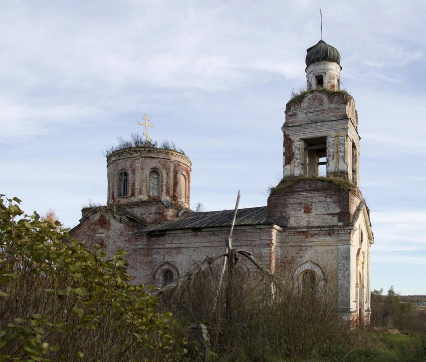 Церковь Усекновения главы Иоанна Предтечи, Ивановское (Медновское с/п) (Калининский район, Тверская область). фасады