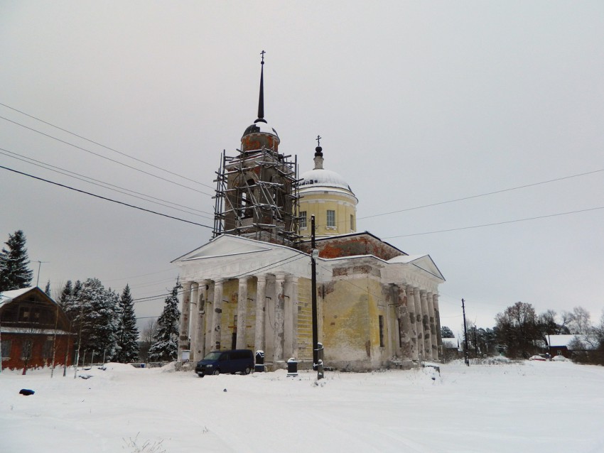 Дудино. Церковь Вознесения Господня. фасады