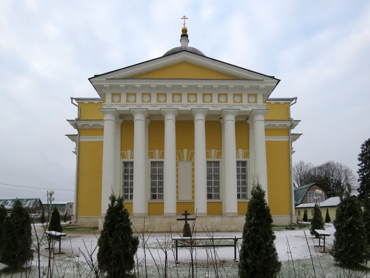 Церковь Вознесения Господня, Дудино (Калининский район, Тверская область). фасады, Восточный фасад