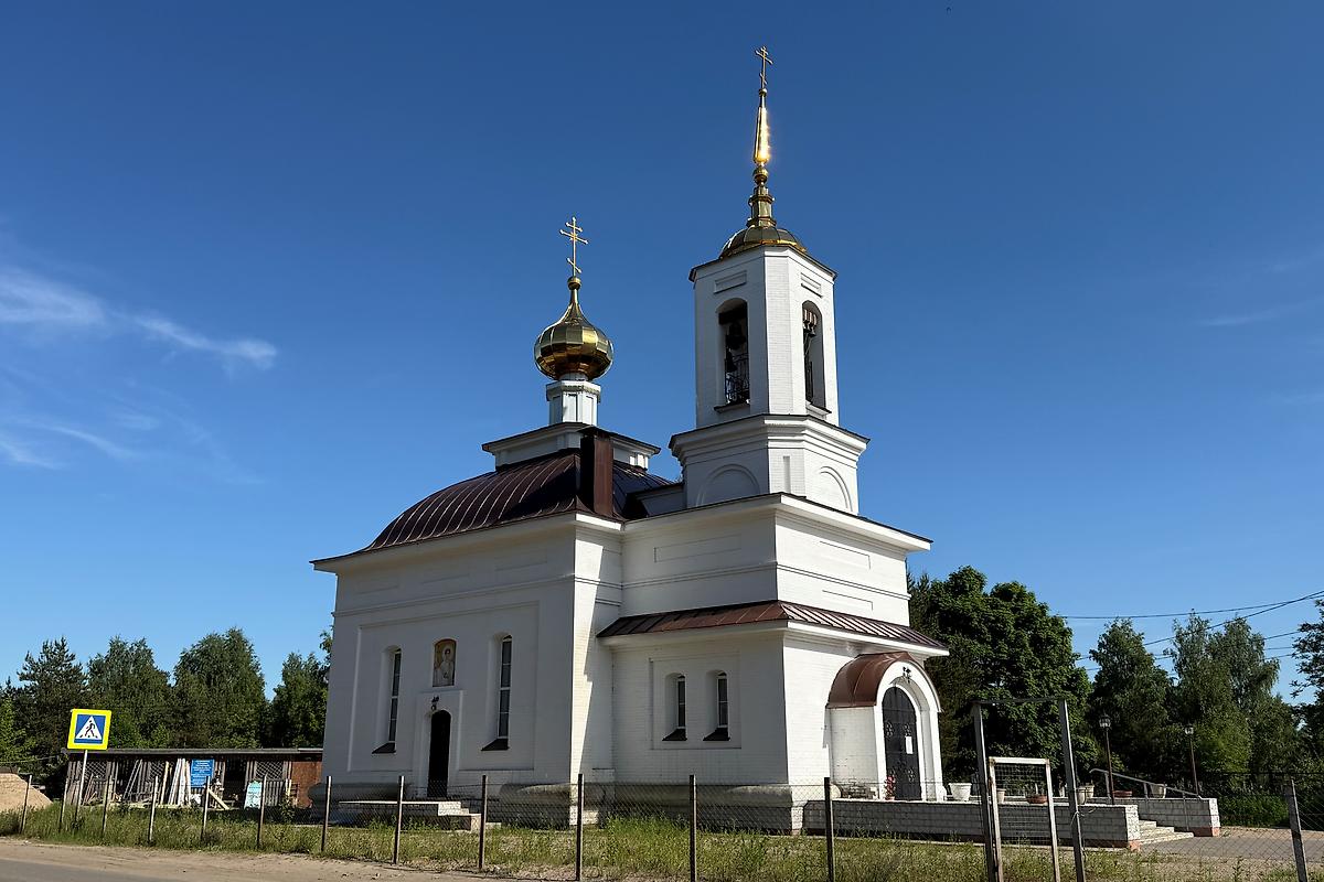 фасады. Церковь Воскрешения Лазаря, Дмитрово-Черкассы (Калининский район, Тверская область)