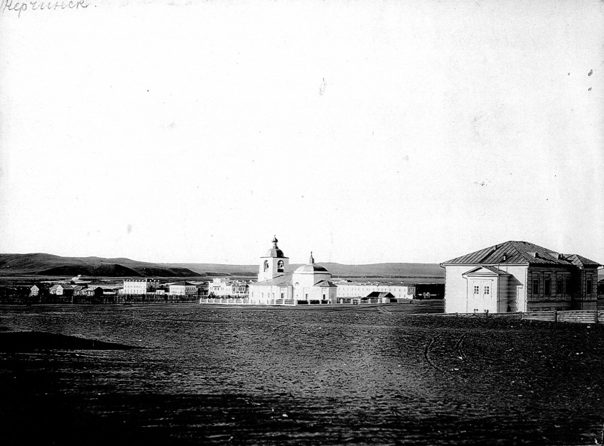 Кафедральный собор Воскресения Христова, Нерчинск (Нерчинский район, Забайкальский край). архивная фотография, фото из фондов Нерчинского музея