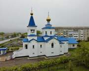 Церковь Покрова Пресвятой Богородицы, Южный фасад<br>, Татарск, Татарский район, Новосибирская область