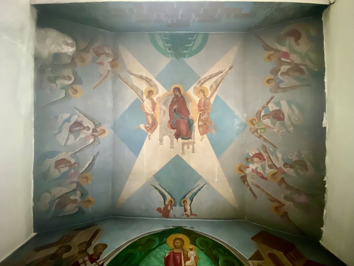 Церковь Покрова Пресвятой Богородицы, Татарск (Татарский район, Новосибирская область). интерьер и убранство, Свод храма