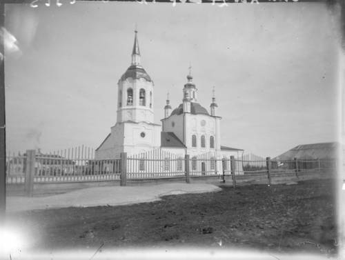 Туруханск. Троицкий мужской монастырь. Церковь Троицы Живоначальной. архивная фотография, Фото с сайта Енисейской Епархии