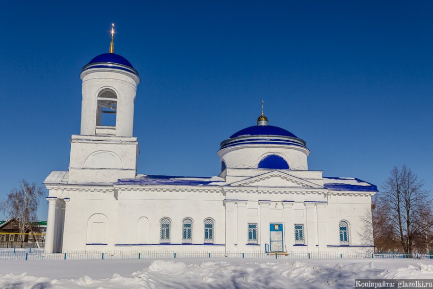 Церковь Михаила Архангела, Большая Кульга (Рыбно-Слободский район, Республика Татарстан). фасады