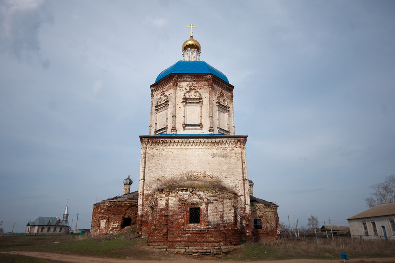 Церковь Владимирской иконы Божией Матери, Урахча (Рыбно-Слободский район, Республика Татарстан). фасады