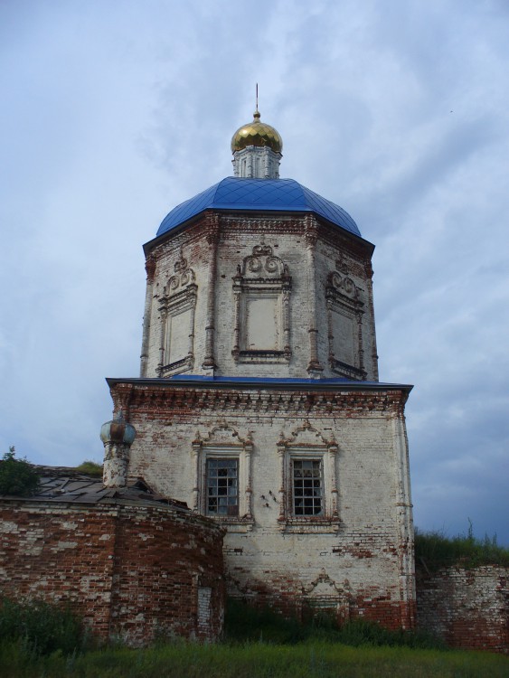 Урахча. Церковь Владимирской иконы Божией Матери. фасады