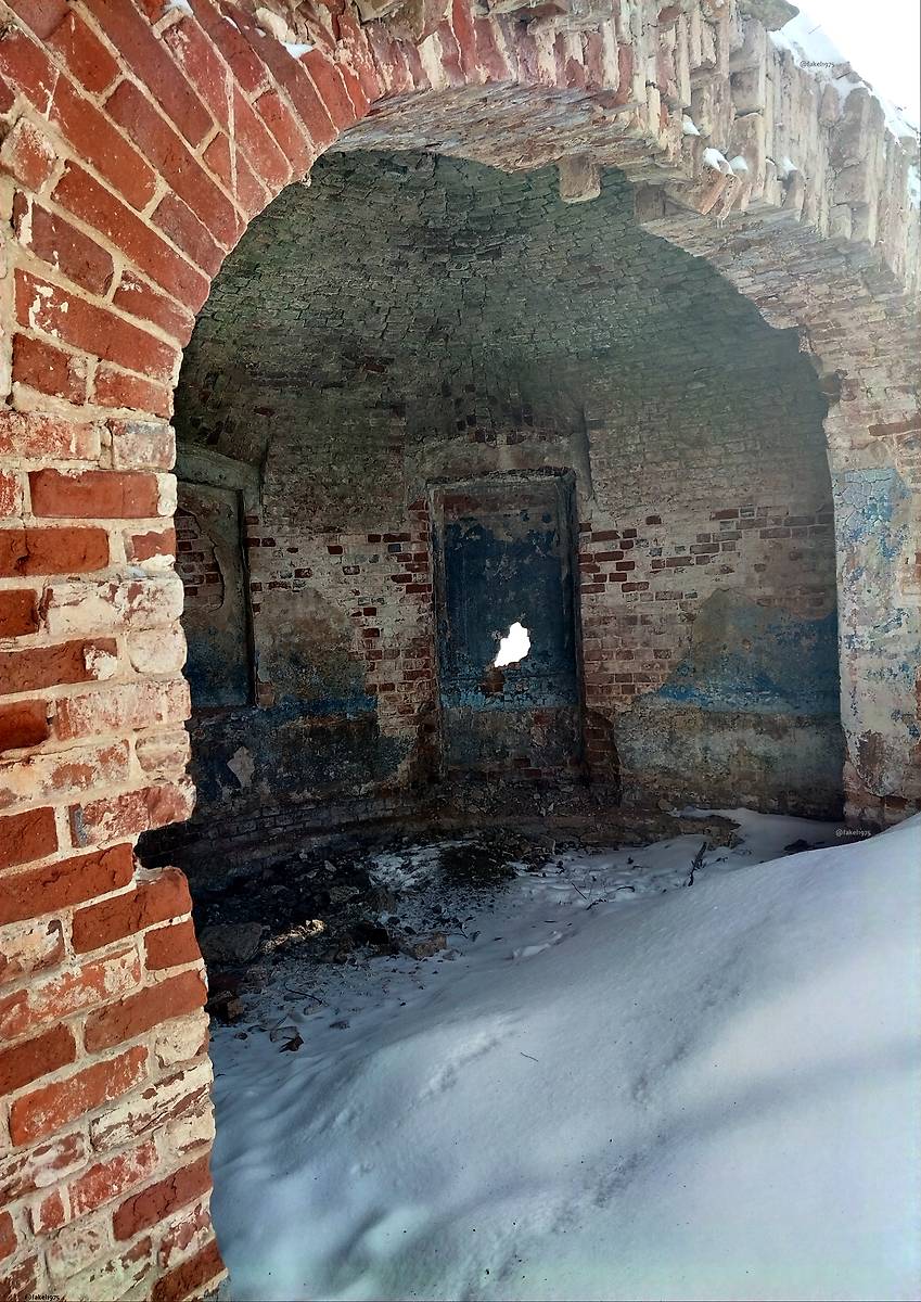 фасады. Церковь Иакова Персянина, Крутое (Елецкий район и г. Елец, Липецкая область)