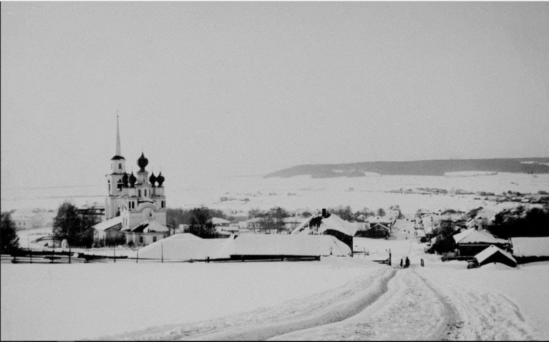 Ильинский. Церковь Илии Пророка. архивная фотография, Фото 1880-х гг. из архива краеведа Архипова М.С.