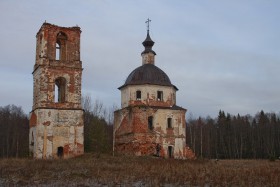 Пожары, урочище. Церковь Воскресения Христова