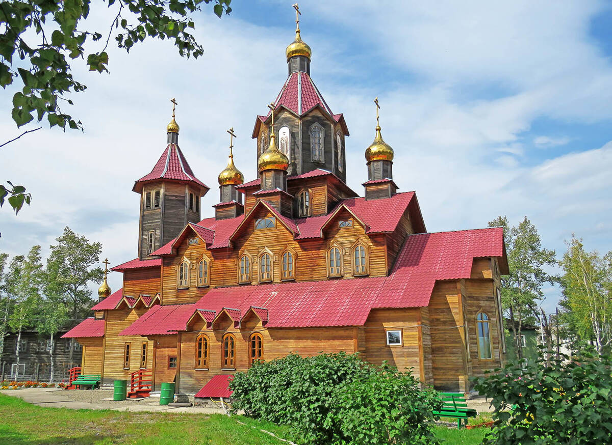 Церковь Новомучеников и исповедников Церкви Русской, Чегдомын (Верхнебуреинский район, Хабаровский край). фасады