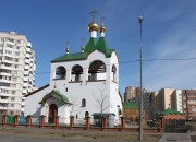 Церковь Всех Святых, в земле Российской просиявших в Новокосине, Вид с запада<br>, Москва, Восточный административный округ (ВАО), г. Москва