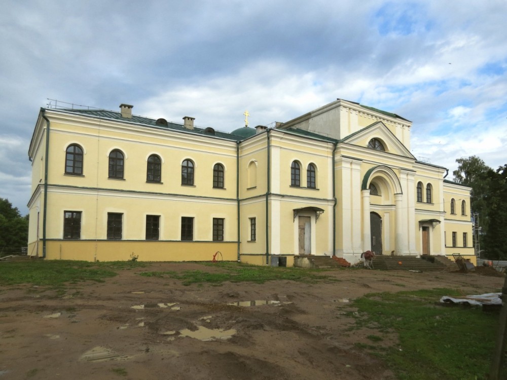 Успенский Пустынский монастырь. Церковь Покрова Пресвятой Богородицы, Пустынки (Мстиславский район, Беларусь, Могилёвская область). фасады