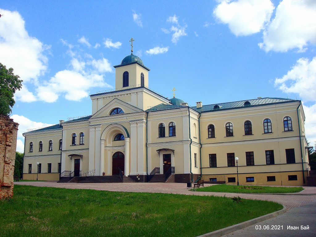 Успенский Пустынский монастырь. Церковь Покрова Пресвятой Богородицы, Пустынки (Мстиславский район, Беларусь, Могилёвская область). фасады