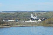 Иоанновский женский монастырь, Вид с реки Волги, Алексеевка, Хвалынский район, Саратовская область