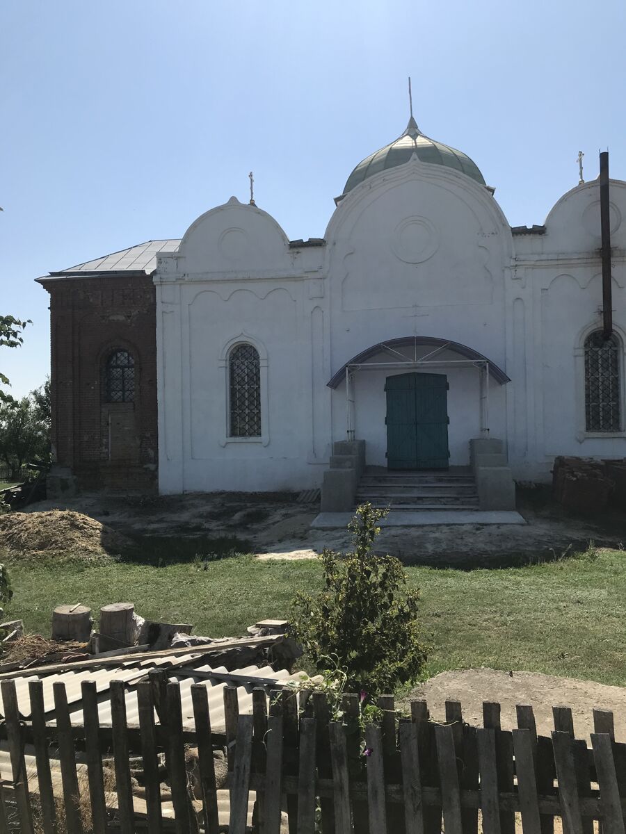 Церковь Николая Чудотворца, Маньково-Берёзовская (Милютинский район, Ростовская область). архитектурные детали