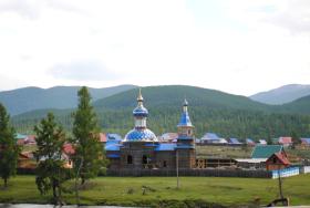 Улаган. Церковь Казанской иконы Божией Матери