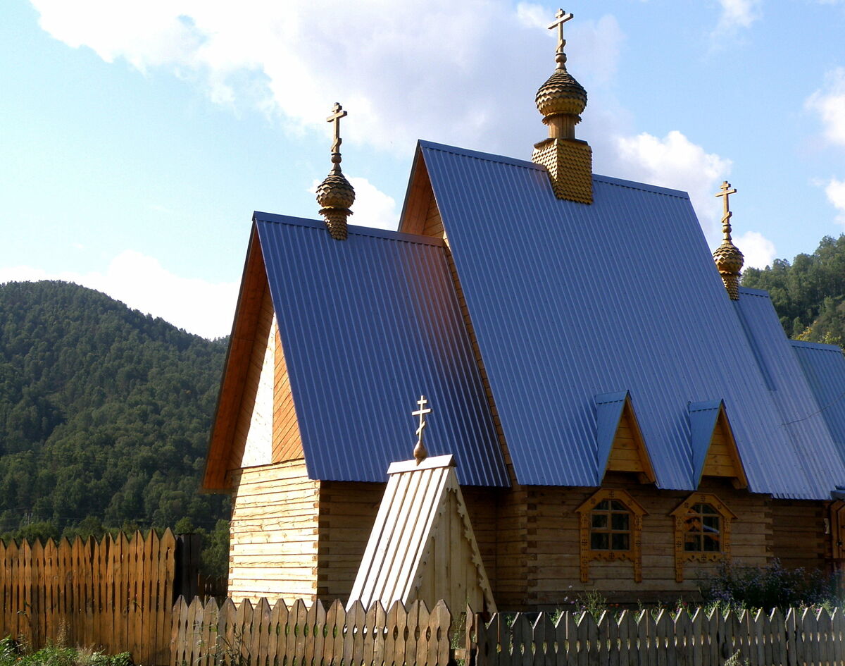 Церковь Михаила Архангела, Мыюта (Шебалинский район, Республика Алтай). фасады
