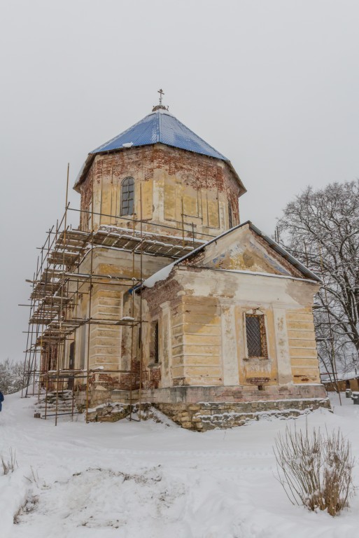 Пятница-Плот (погост Пятницкий на Плоту). Церковь Смоленской иконы Божией Матери. фасады