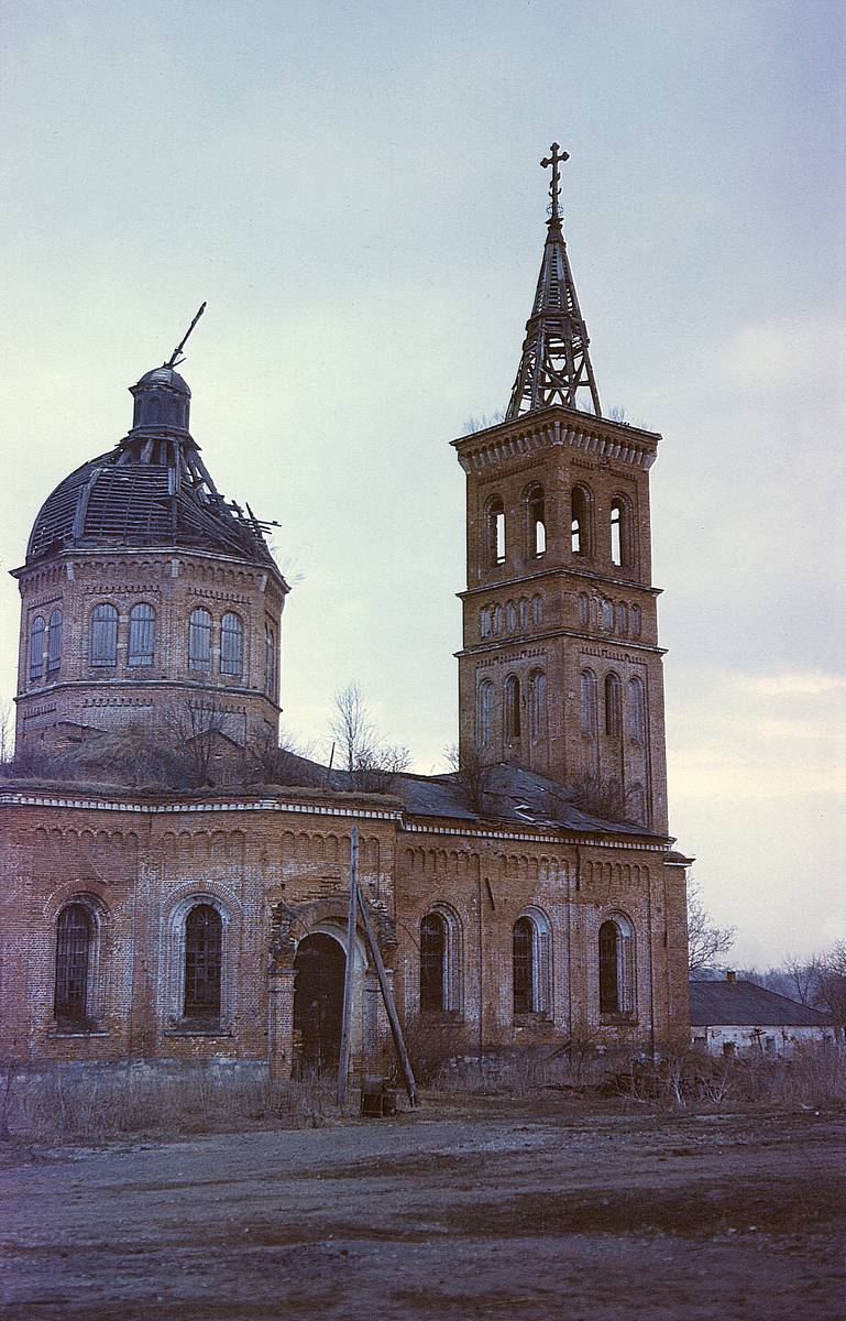 фасады. Церковь Казанской иконы Божией Матери, Непрядва (Воловский район, Тульская область)