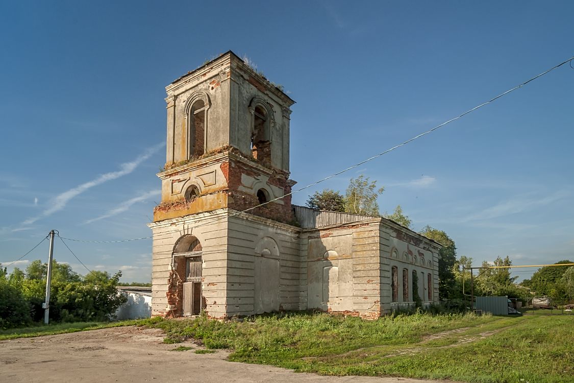 Церковь Введения Пресвятой Богородицы во Храм, Кресты (Куркинский район, Тульская область). фасады