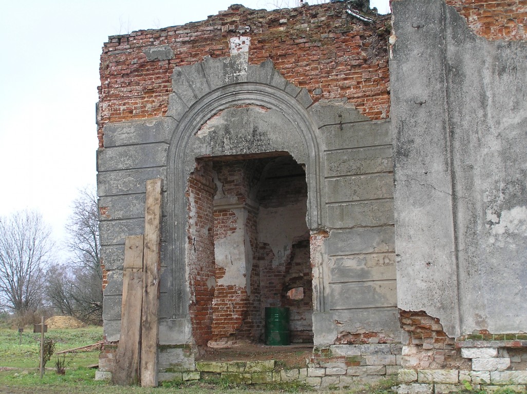 Церковь Воскресения Словущего, Мерзлово (Солнечногорский городской округ, Московская область). фасады