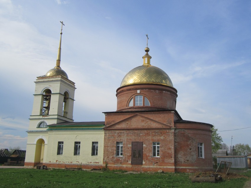 Вертлино. Церковь Михаила Архангела. фасады