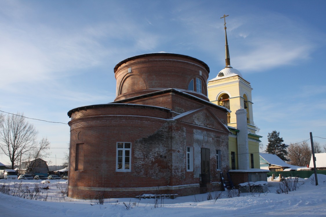 Вертлино. Церковь Михаила Архангела. фасады