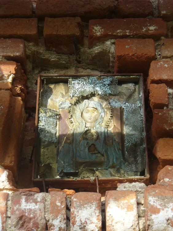 Кулаево. Церковь Креста Господня. интерьер и убранство, Икона над входом в Храм.