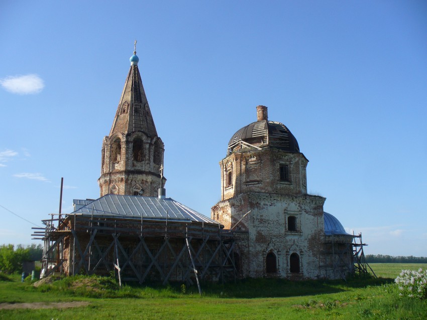 Церковь Креста Господня, Кулаево (Пестречинский район, Республика Татарстан). фасады