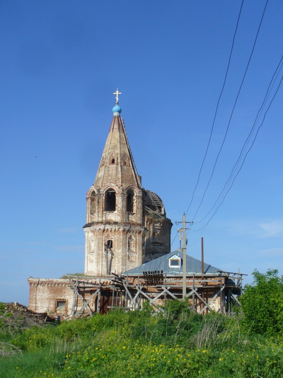 Кулаево. Церковь Креста Господня. фасады