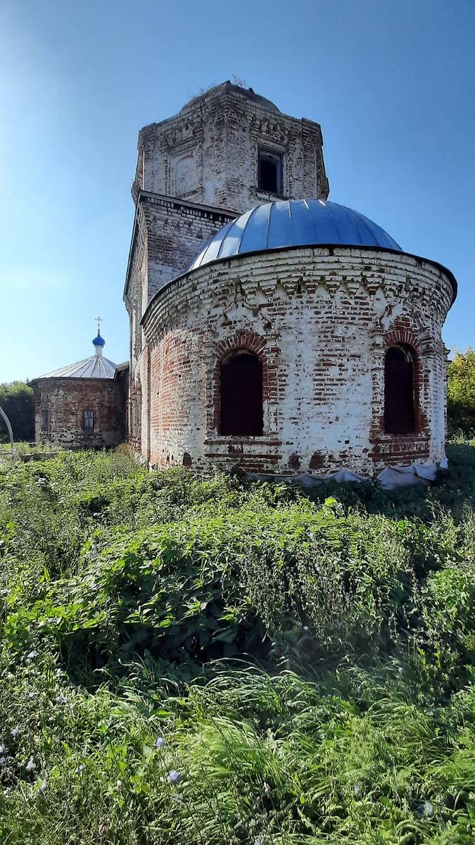 фасады. Церковь Креста Господня, Кулаево (Пестречинский район, Республика Татарстан)