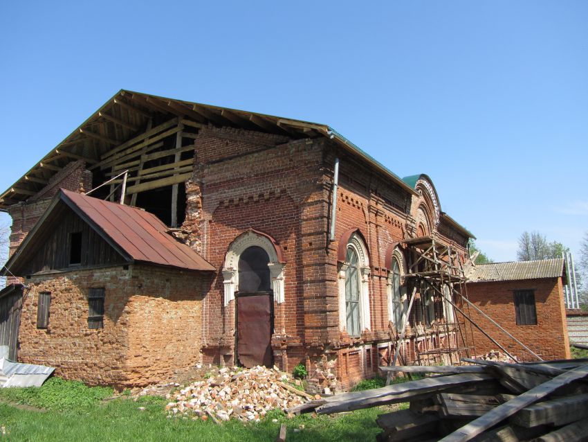 Церковь Троицы Живоначальной, Оринино (Моргаушский район, Республика Чувашия). документальные фотографии