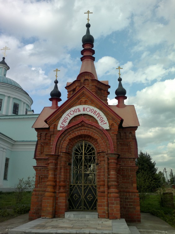 Никольское (Русское Никольское). Часовня Александра Невского. фасады