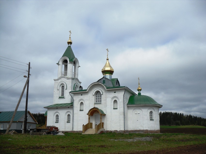 Церковь Параскевы Пятницы, Ерши (Кунгурский район и г. Кунгур, Пермский край). фасады