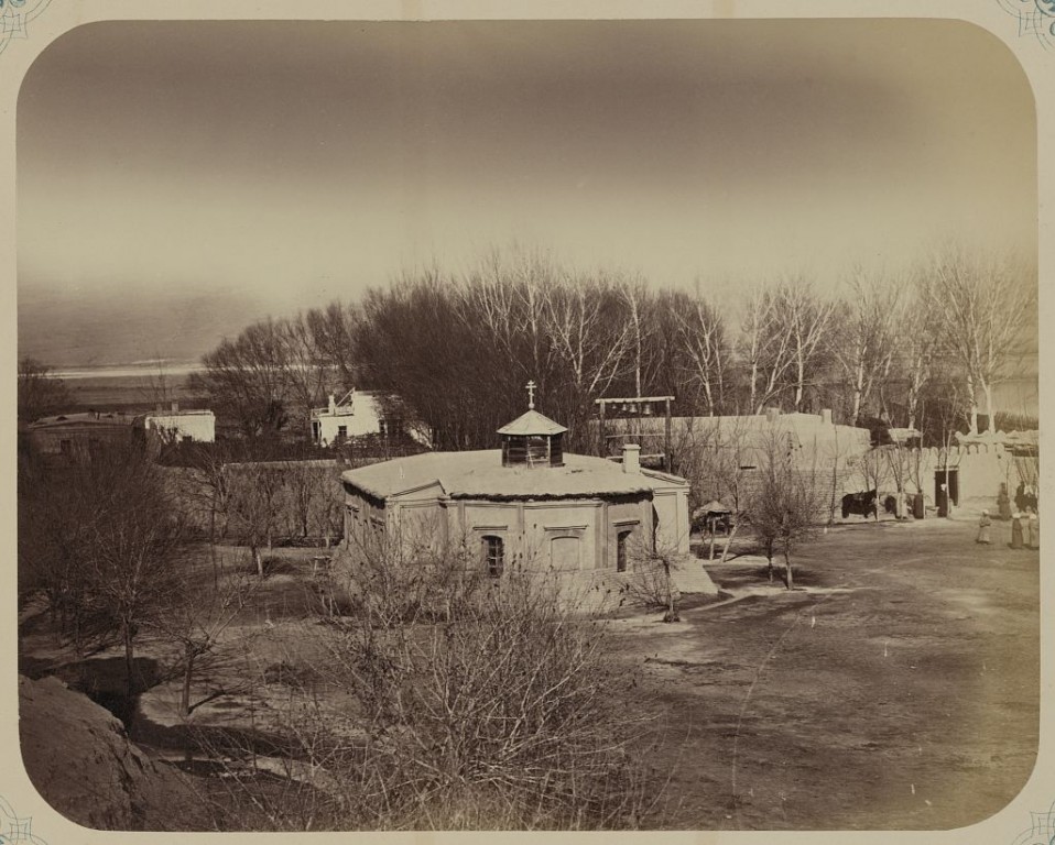 Церковь Марии Магдалины (первая), Худжанд (Таджикистан, Прочие страны). архивная фотография, фото с http://www.preslovljavanje.com/?act=prevedi&variant=lat2cyr&url=http:%2F%2Frus-turk.livejournal.com%2F304498.html%3Fthread