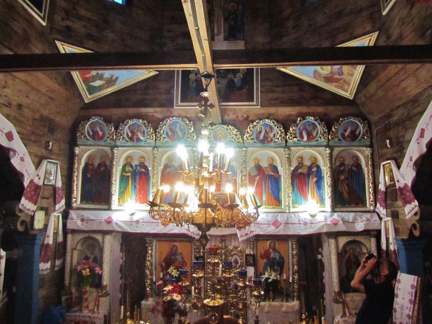 Церковь Вознесения Господня, Ясиня (Раховский район, Украина, Закарпатская область). интерьер и убранство