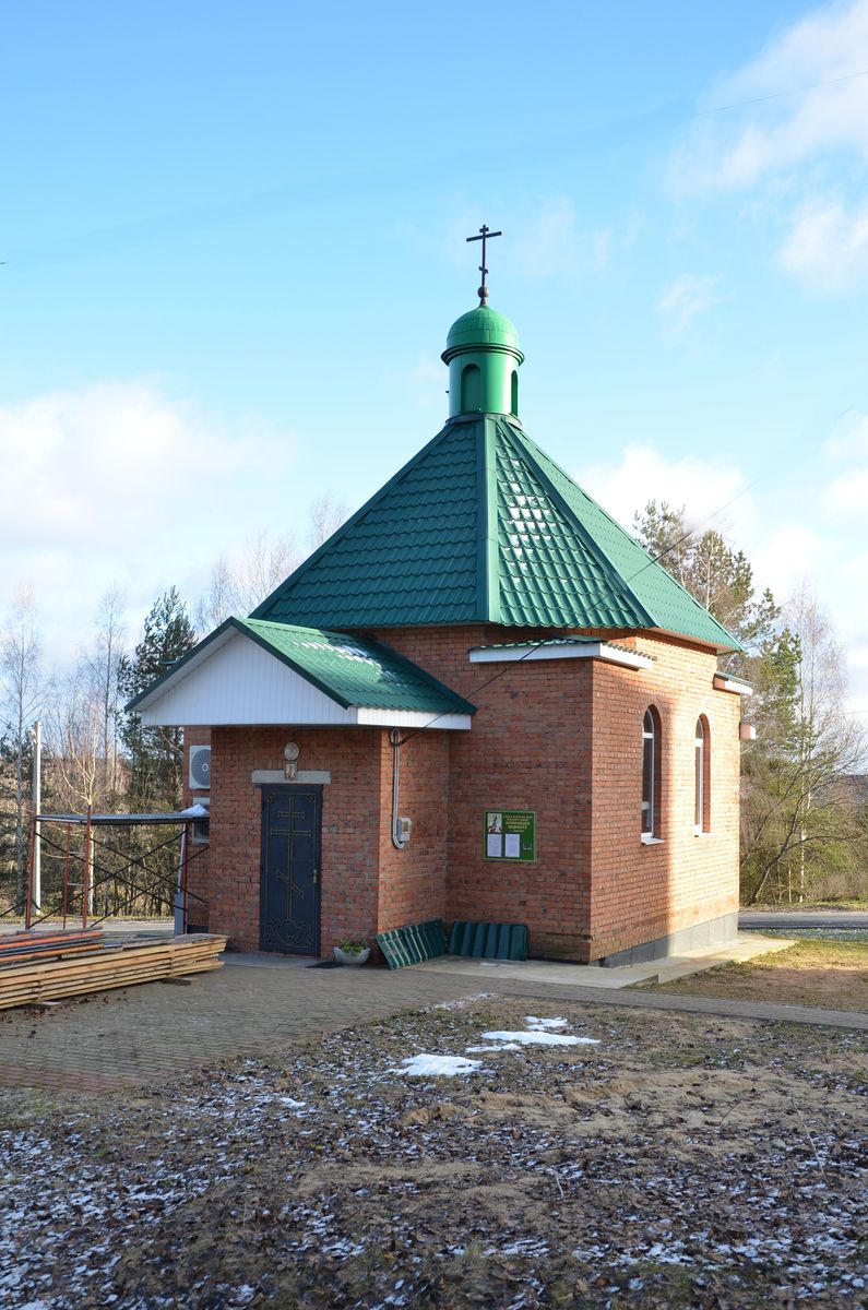 фасады. Церковь Александра Невского, Заречный (Людиновский район, Калужская область)