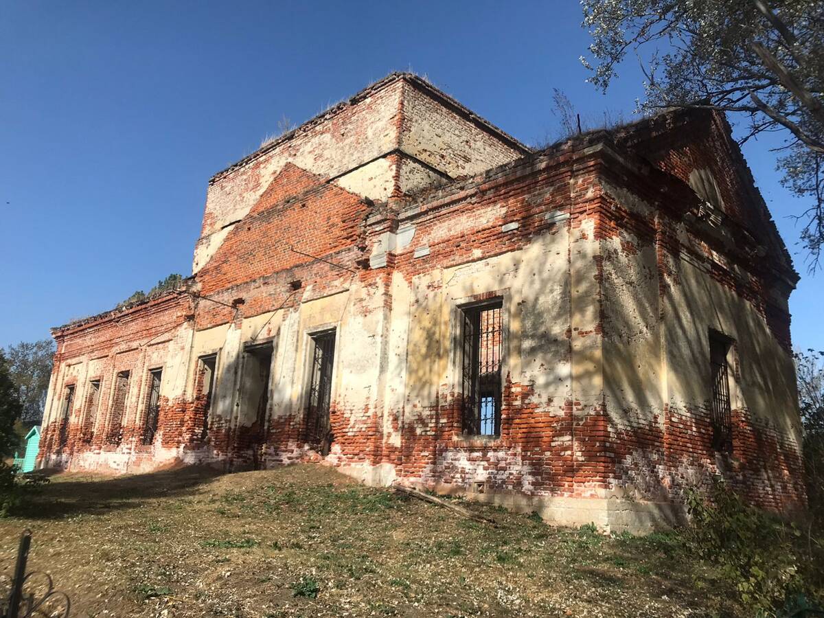 Церковь Троицы Живоначальной, Троицкое-Бачурино (Чернский район, Тульская область). фасады