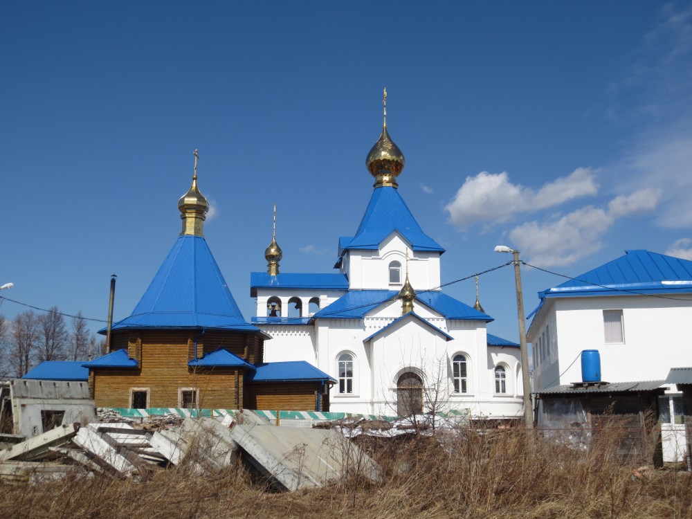 Церковь Казанской иконы Божией Матери (каменная), Красный Путь (Домодедовский городской округ, Московская область). фасады