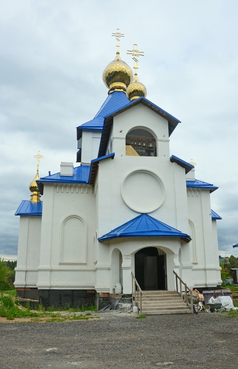 Красный Путь. Церковь Казанской иконы Божией Матери (каменная). фасады