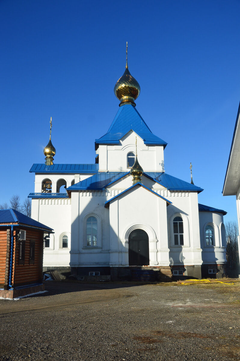 Церковь Казанской иконы Божией Матери (каменная), Красный Путь (Домодедовский городской округ, Московская область). фасады