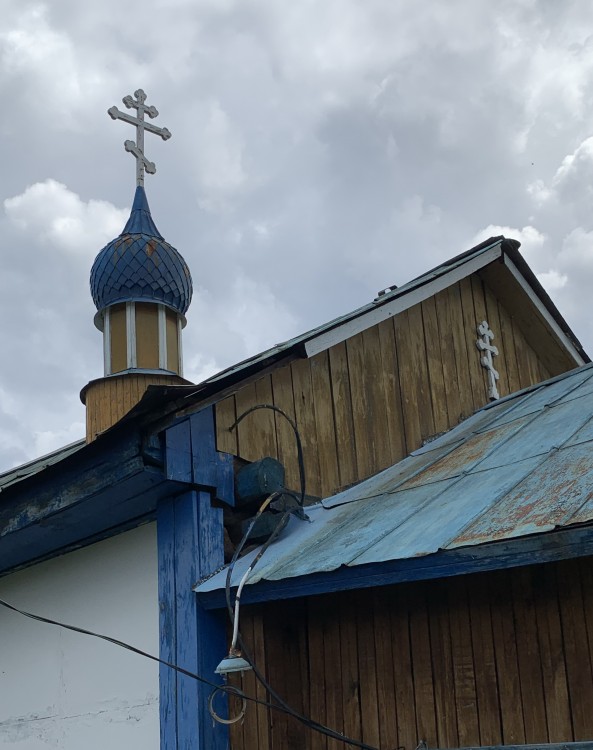 Церковь Георгия Победоносца, Акташ (Улаганский район, Республика Алтай). архитектурные детали