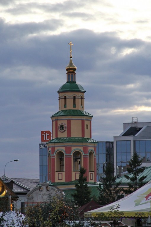 Вахитовский район. Церковь Сошествия Святого Духа в Суконной слободе. архитектурные детали