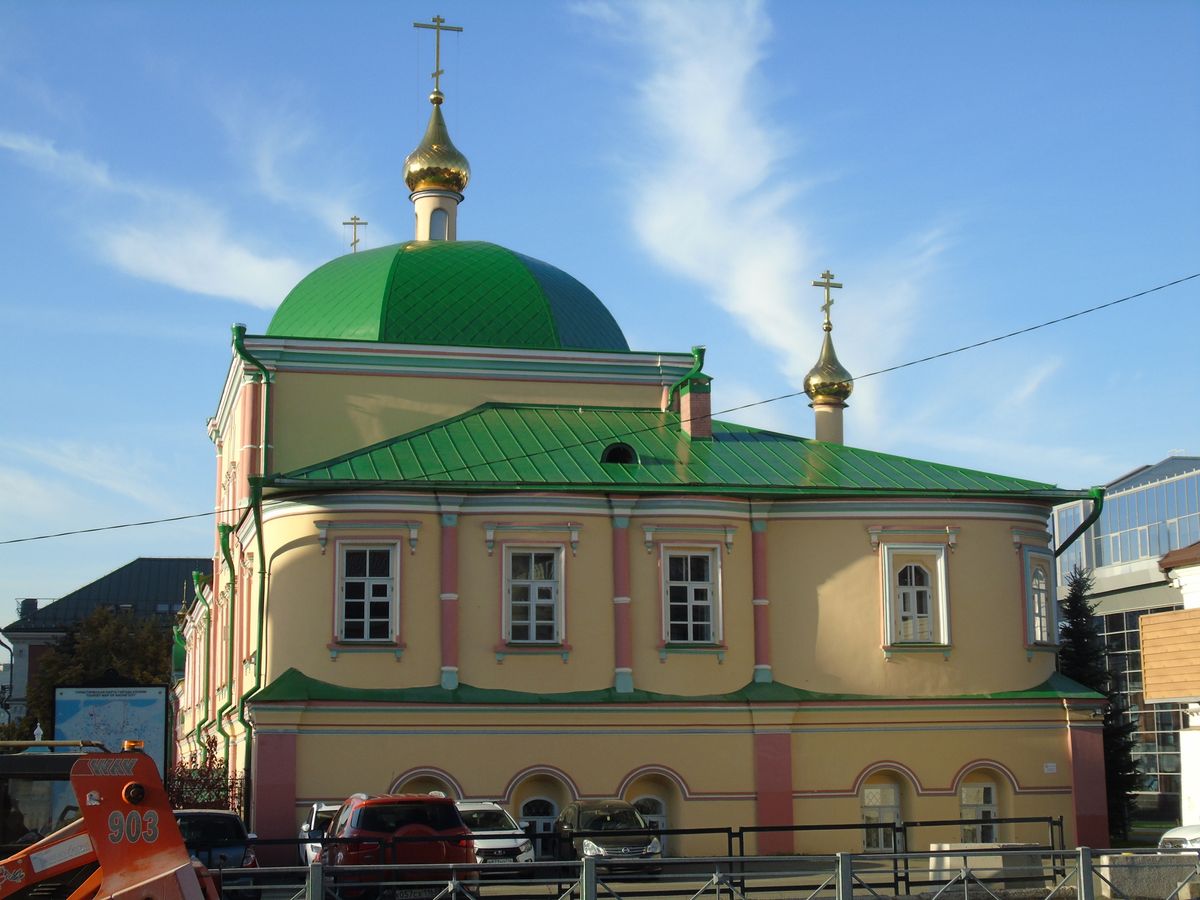 фасады. Церковь Сошествия Святого Духа в Суконной слободе, Вахитовский район (Казань, город, Республика Татарстан)