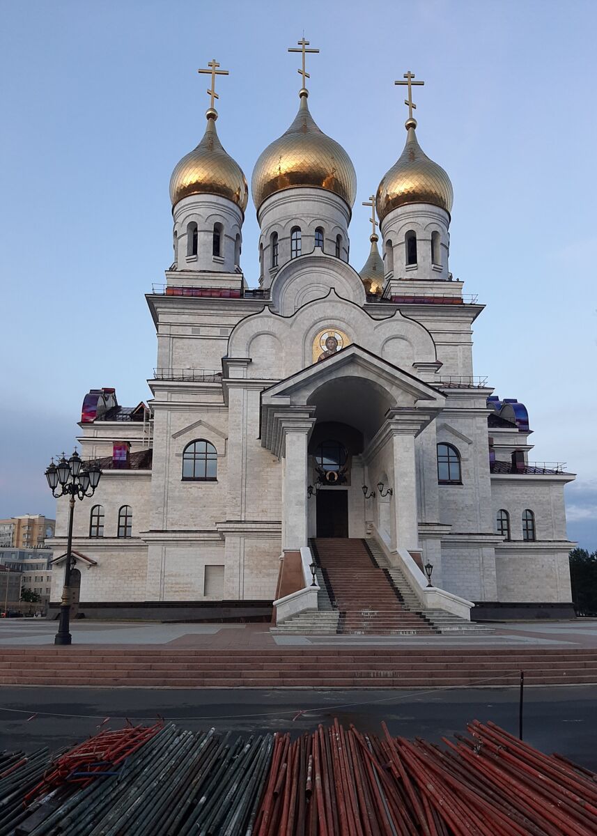 Кафедральный собор Михаила Архангела, Архангельск (Архангельск, город, Архангельская область). фасады