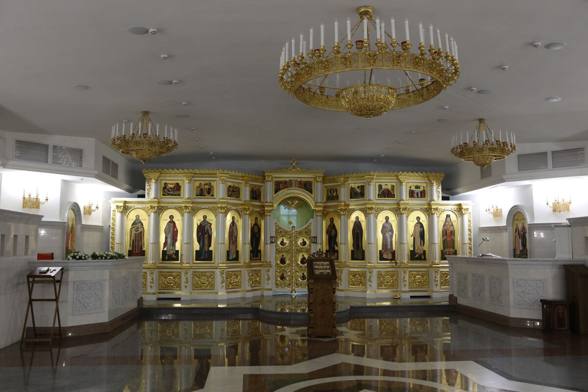 Кафедральный собор Михаила Архангела, Архангельск (Архангельск, город, Архангельская область). интерьер и убранство