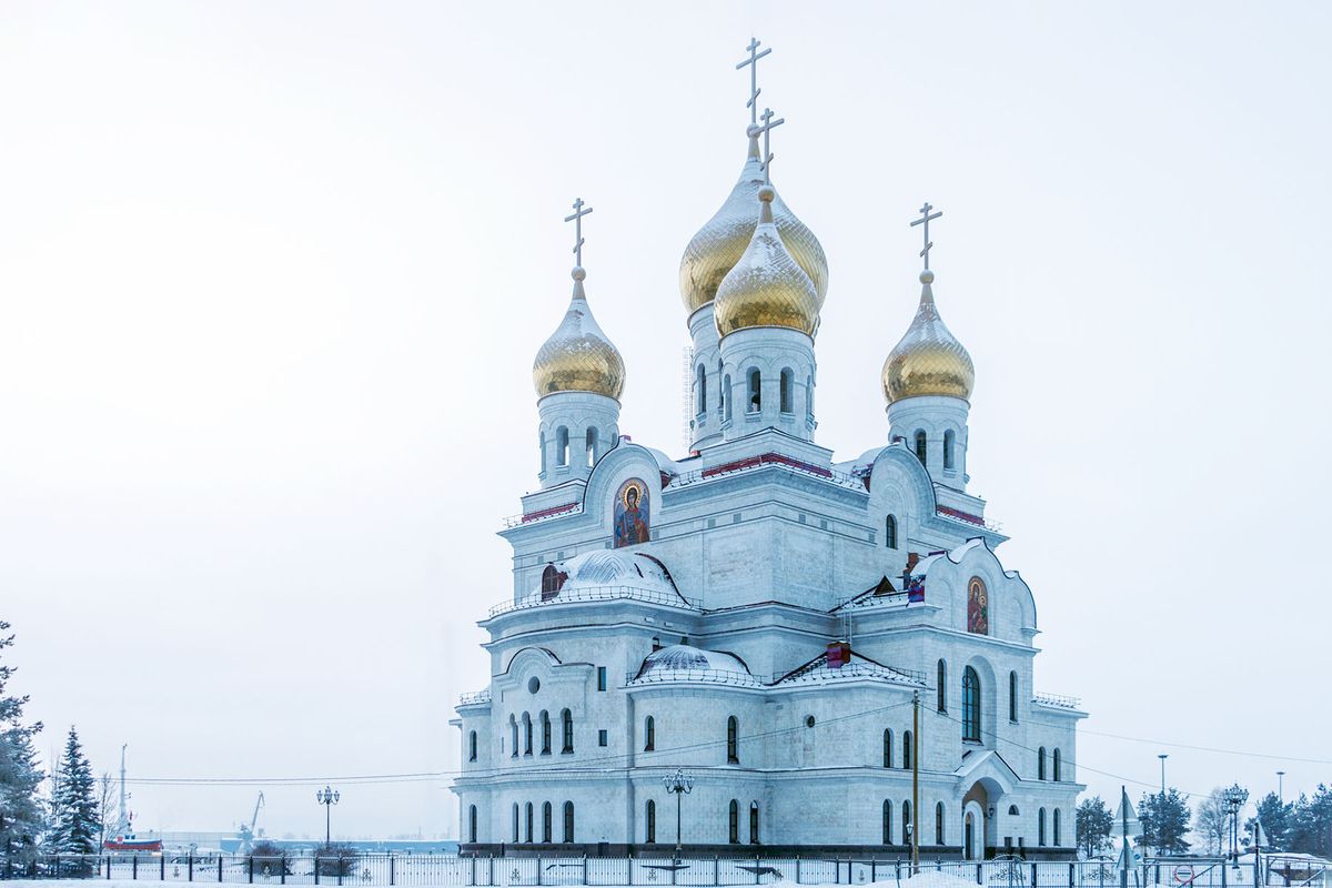 фасады. Кафедральный собор Михаила Архангела, Архангельск (Архангельск, город, Архангельская область)