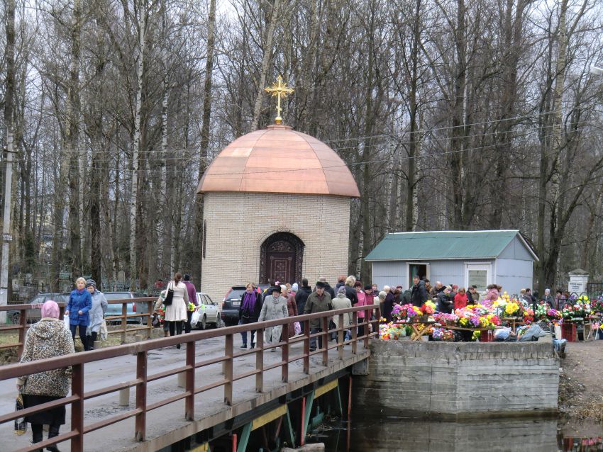 Колпино. Часовня Марка Печерского на Колпинском кладбище. фасады